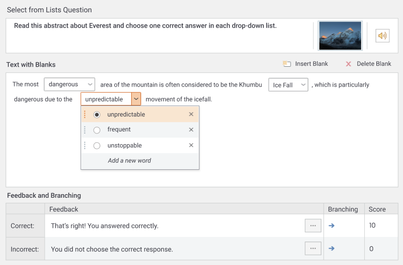 Quizzes in iSpring Suite