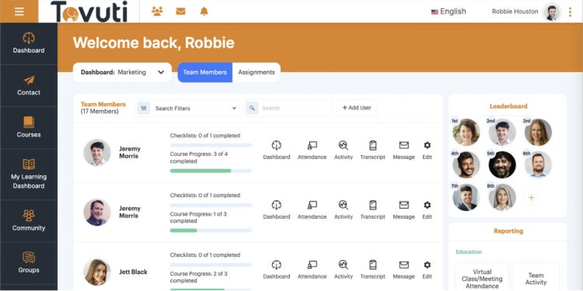 Best 360Learning competitors: Tovuti LMS