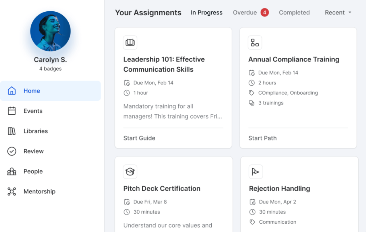 Best 360Learning competitors: WorkRamp