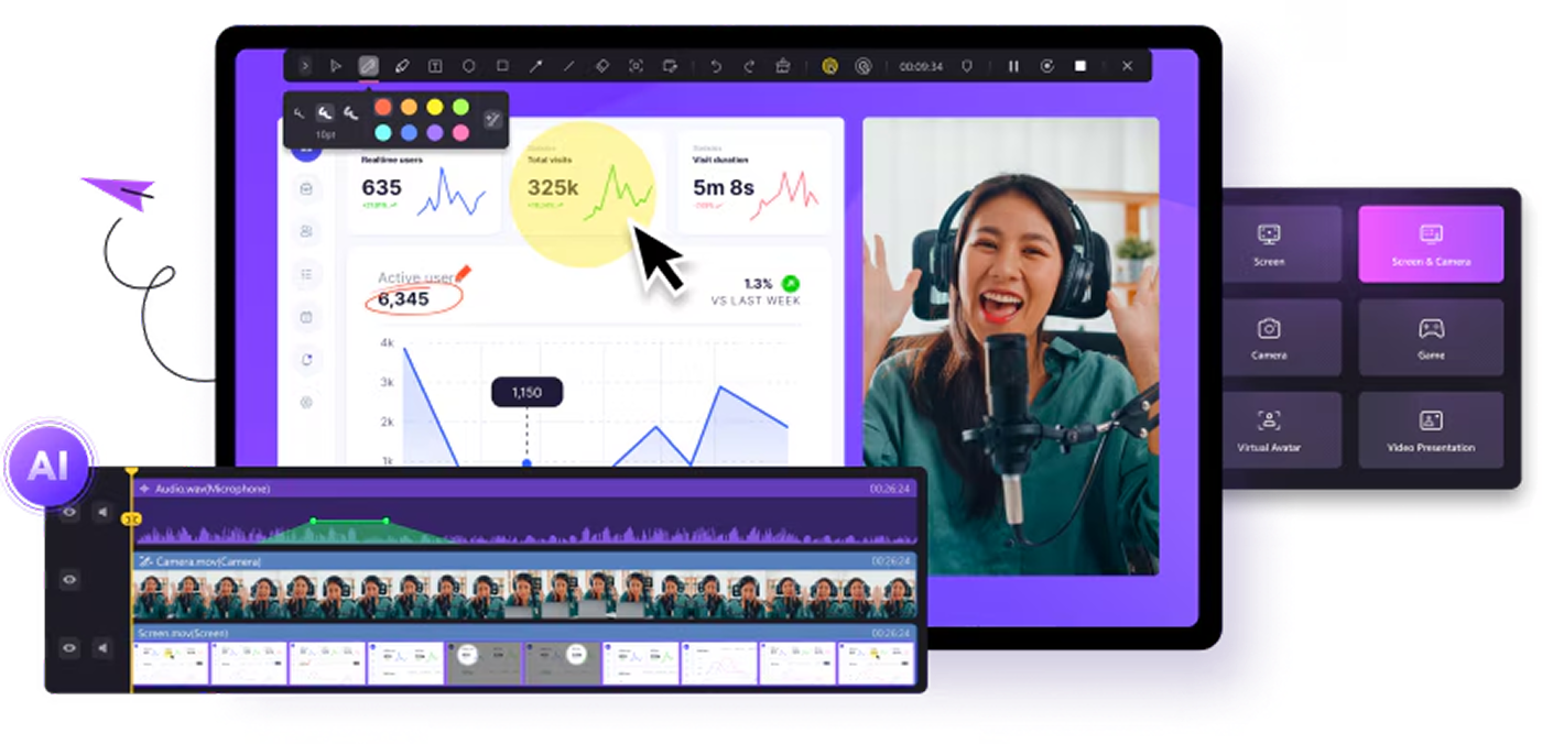DemoCreator training video software