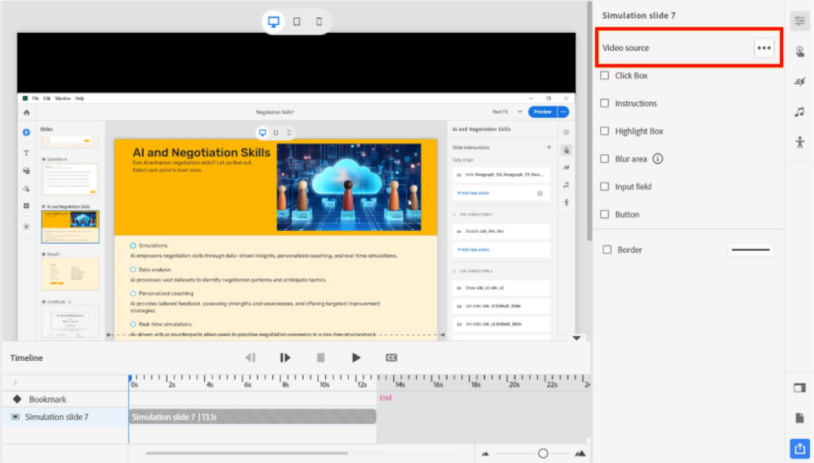 Full-motion recording (FMR) customization