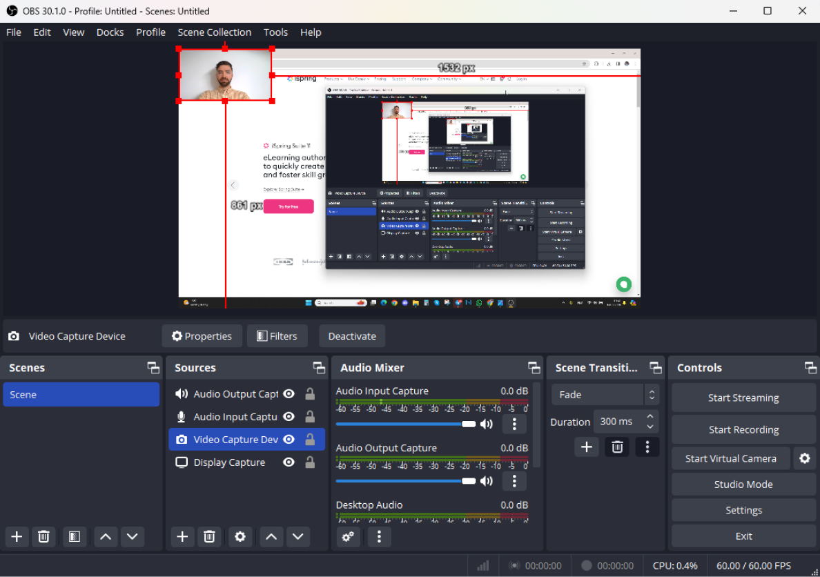 OBS Studio training video software