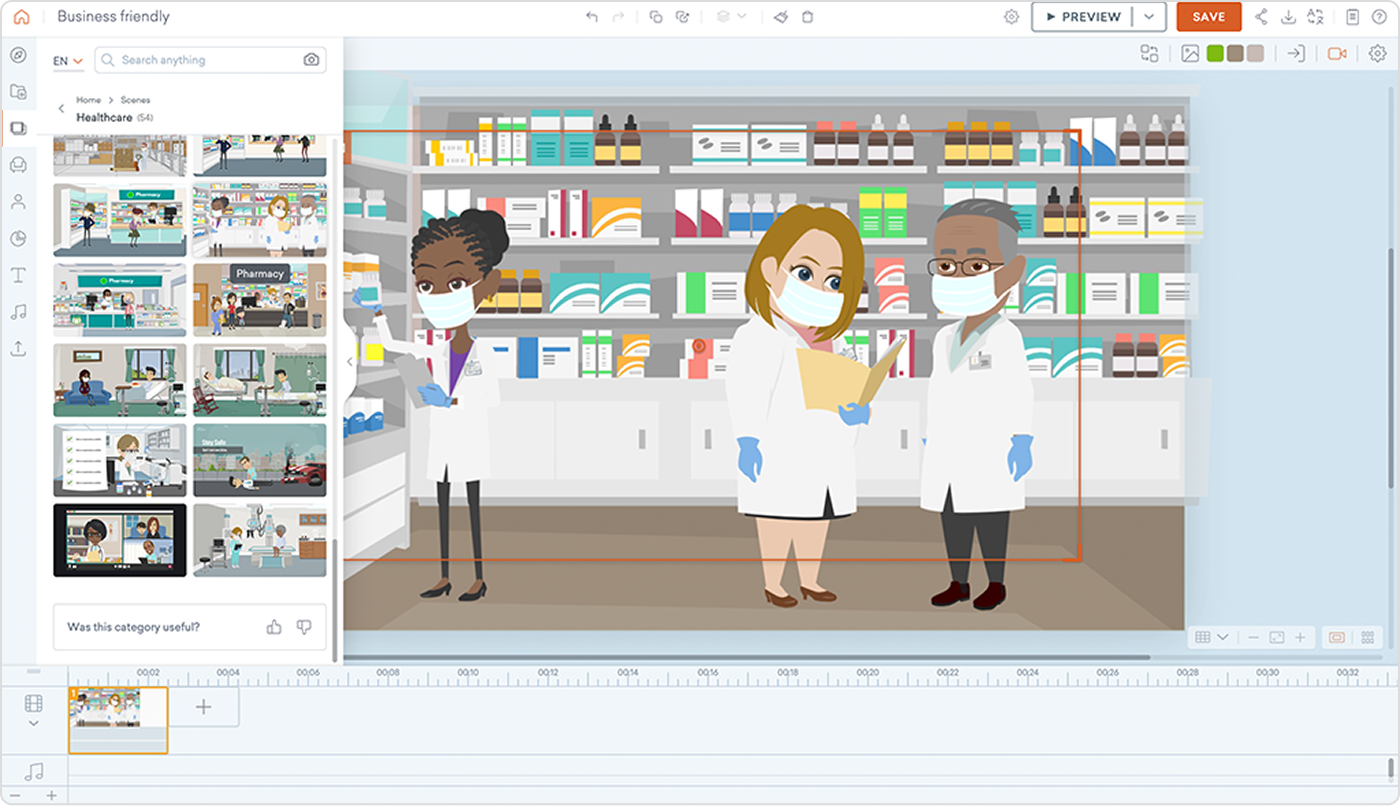 Vyond training video software