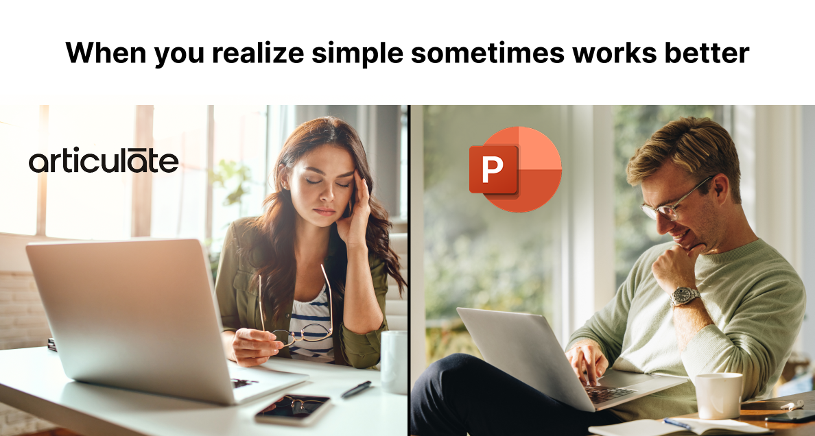 Articulate 360 vs. PowerPoint: comparison