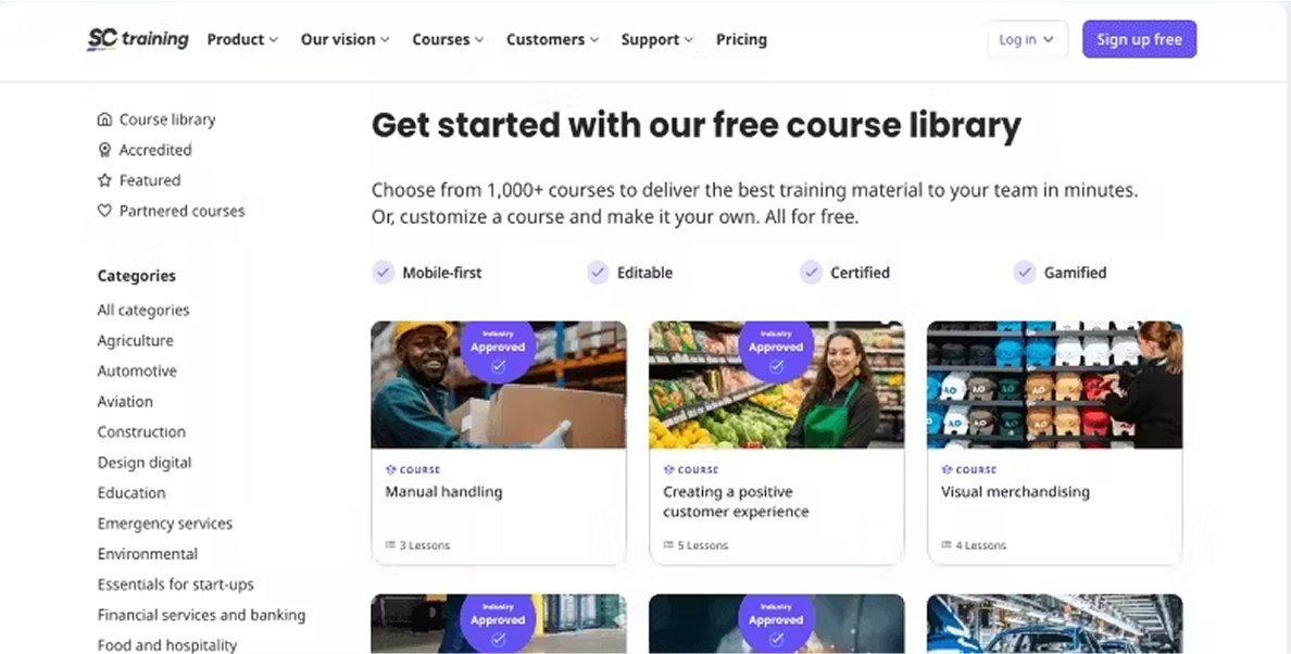SC Training software