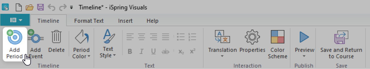 Add Period