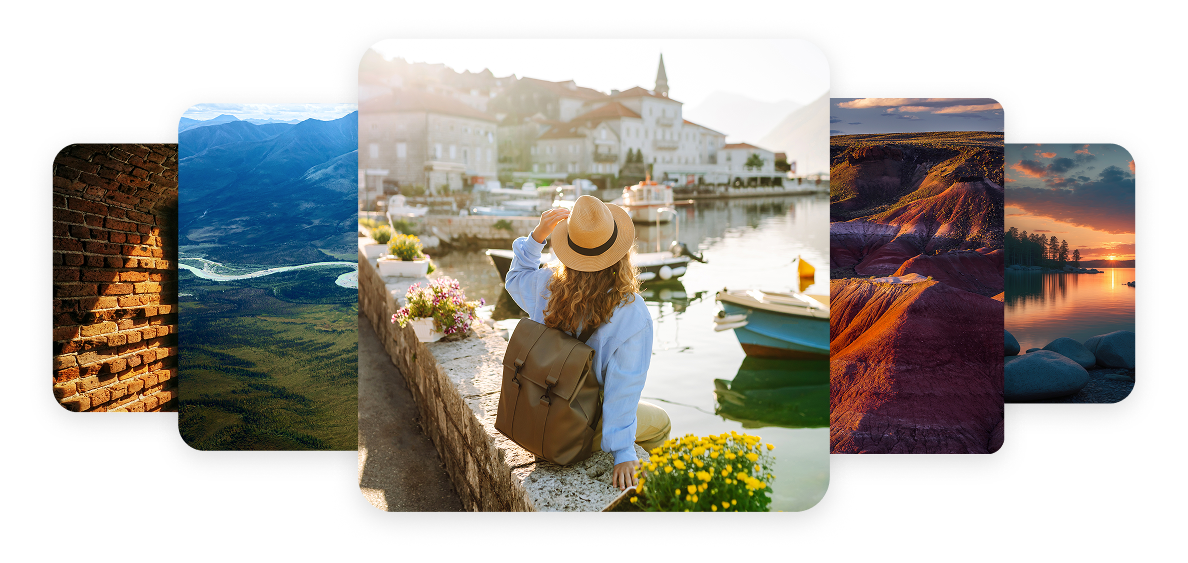 A photo slideshow for bloggers and content creators