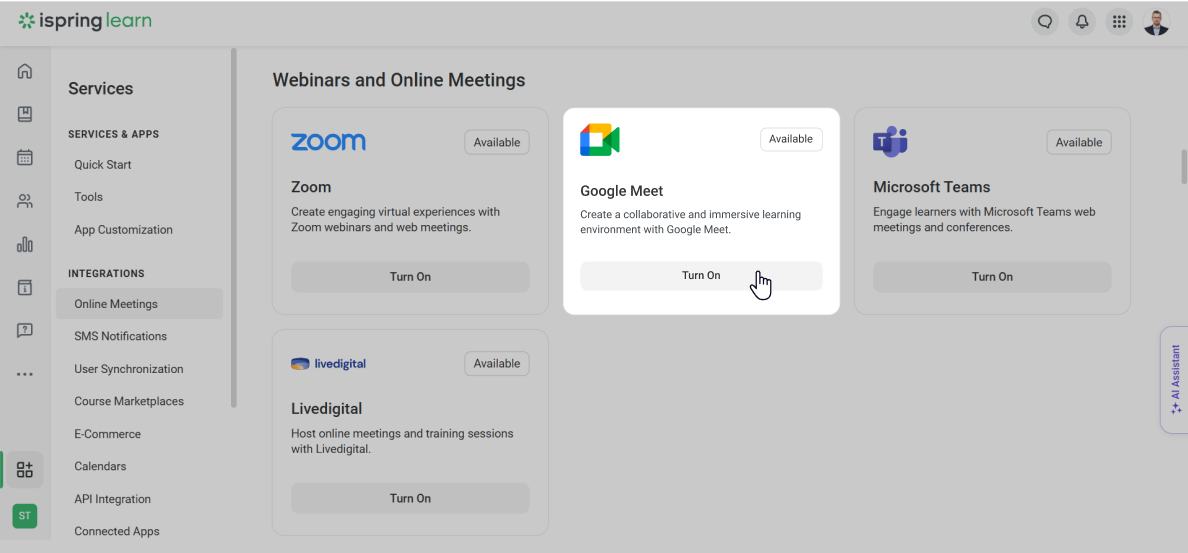 Webinar platforms for blended learning