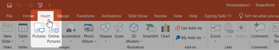 How to insert pictures into your PowerPoint slides