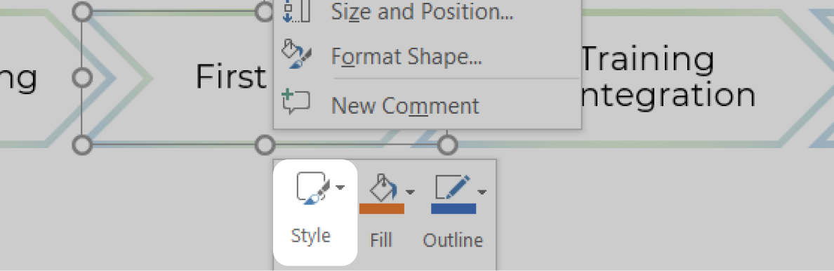 Customize your timeline in PowerPoint