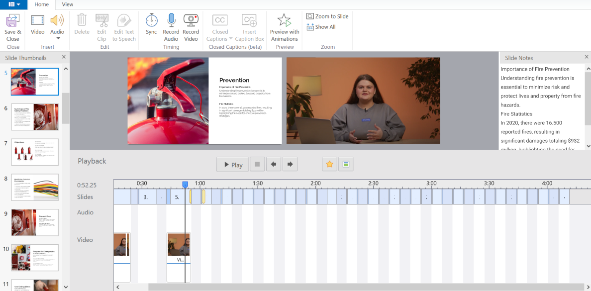 Video editing in iSpring Suite