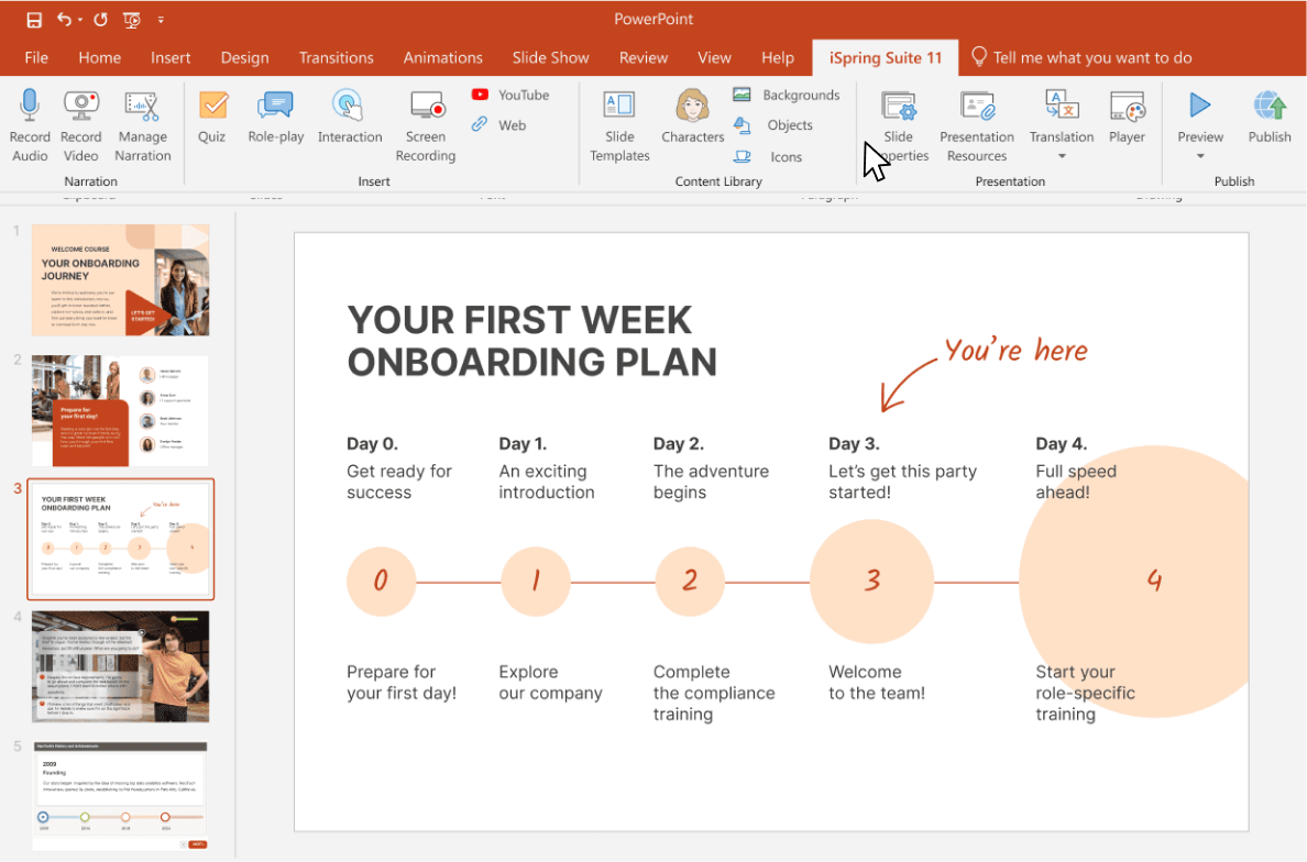 iSpring Suite – an authoring tool for building step-by-step instructions and interactive guides
