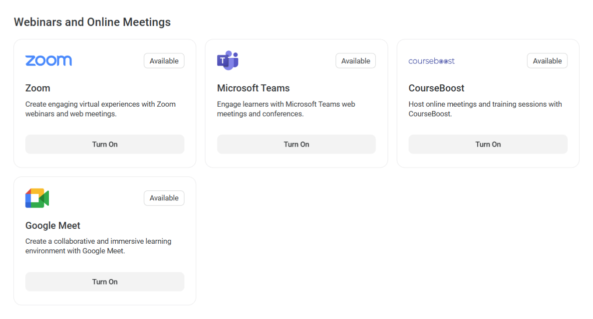 iSpring Learn synchronous sessions
