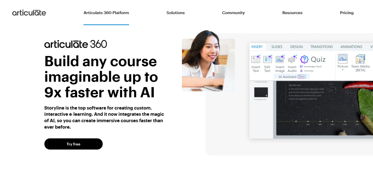 Articulate Storyline 360