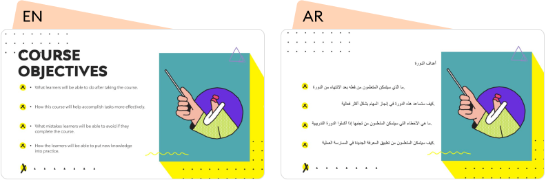 eLearning translation specifics