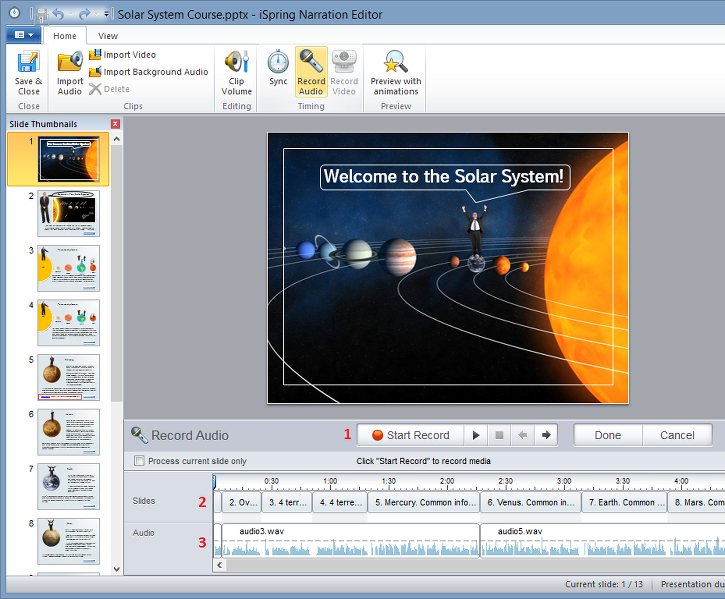 How To Add Voice Over In Powerpoint - Once you have created your slides i recommended adding some text in the notes section.