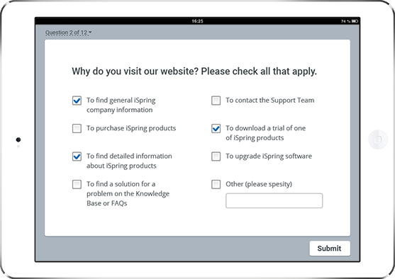 multiple choice question maker