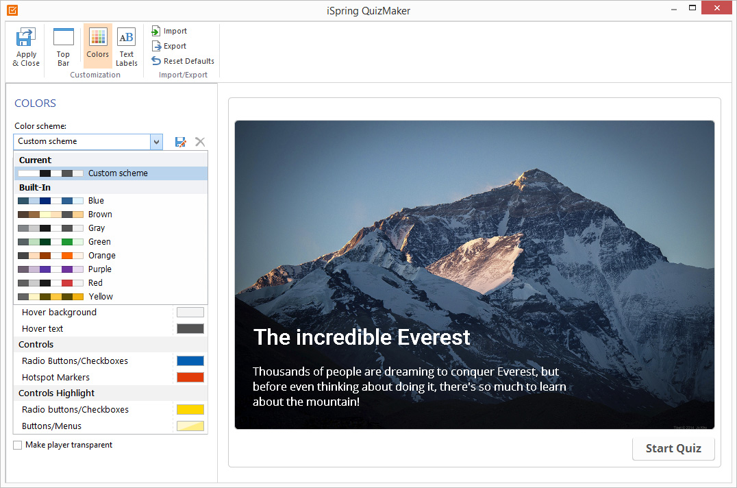 iSpring Quiz Maker 8.7 DesktopBased Tool for Online Quizzes