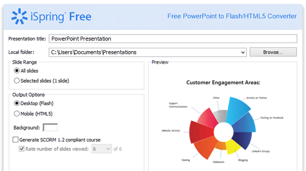 free powerpoint to flash