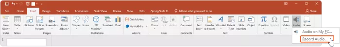 Record Audio tab in PowerPoint 1.png